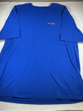 Columbia PFG Men’s Blue Cotton Short Sleeve T-Shirt Size 4XT